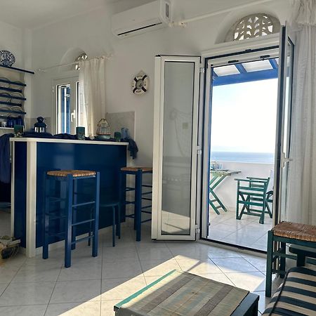 Blue Orison House Tinos For 5 Persons With Seaview Villa Perastra Luaran gambar