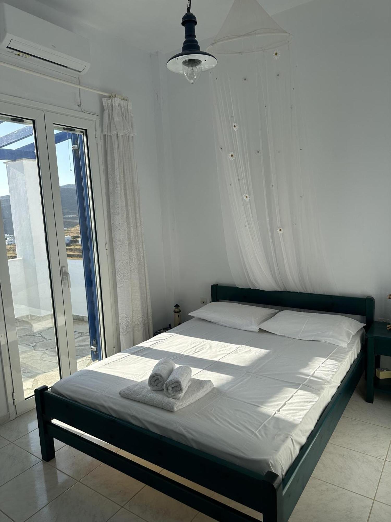 Blue Orison House Tinos For 5 Persons With Seaview Villa Perastra Luaran gambar