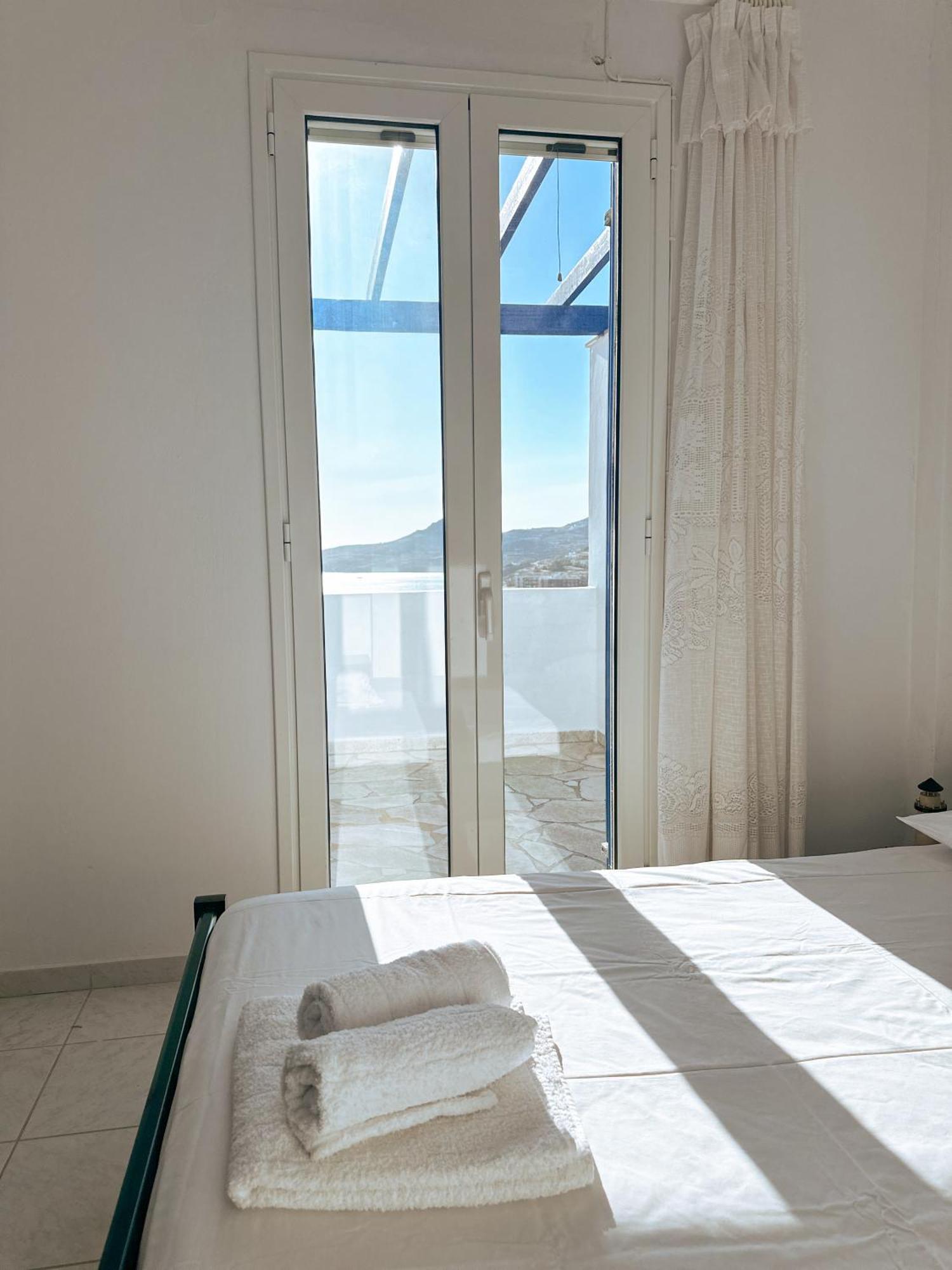 Blue Orison House Tinos For 5 Persons With Seaview Villa Perastra Luaran gambar
